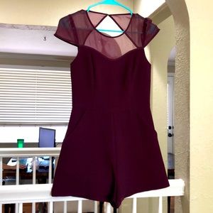 NWOT BCBG Burberry Romper